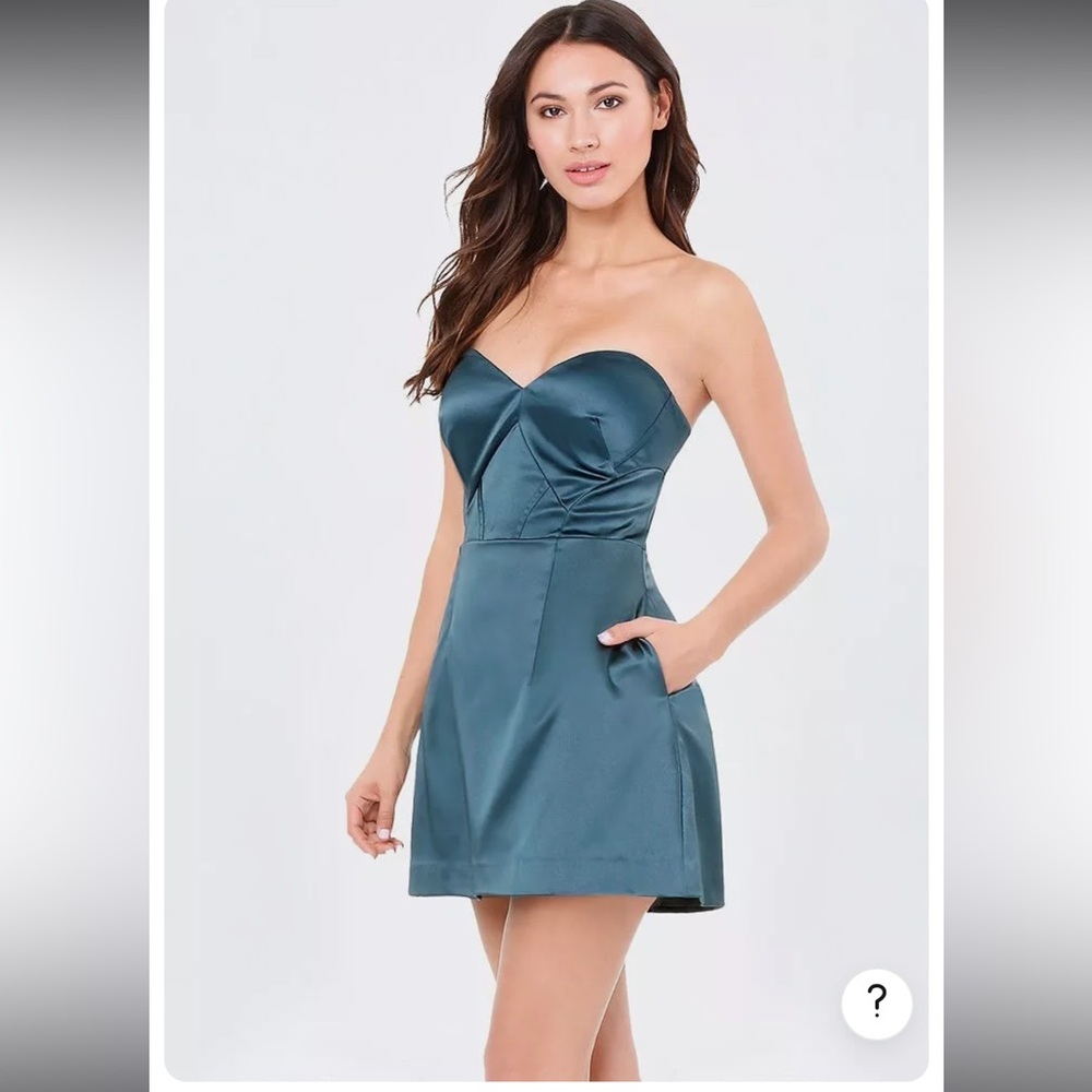 Bebe angela sculpted sweetheart dress